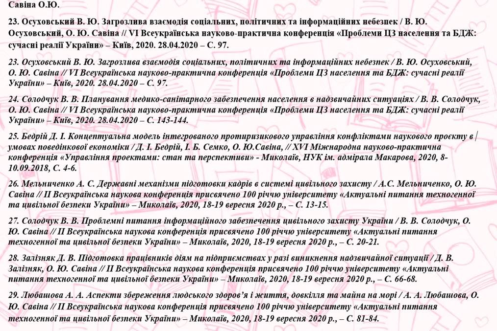 Савіна 23
